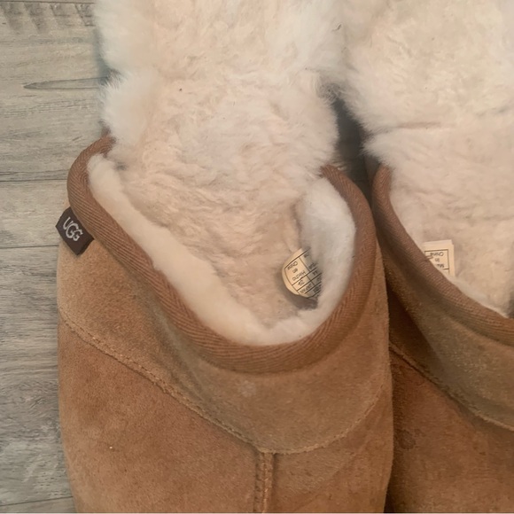 UGG Mens Scuff Suede Sheepskin Slip On Slippers - Picture 11 of 11